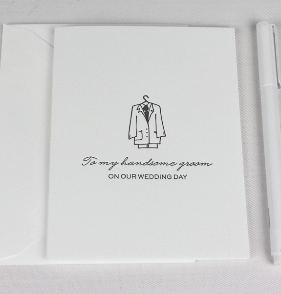 To My Groom Card- The Paisley Box