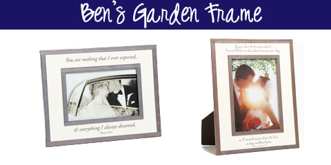 Anniversary Gift- Bens Garden Frame