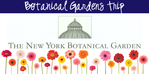 Anniversary Gifts- Botanical Gardens Trip
