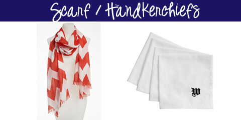 2nd Anniversary Gifts- Scarf - Handkerchiefs