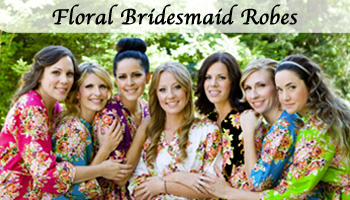 Floral Bridesmaid Robes