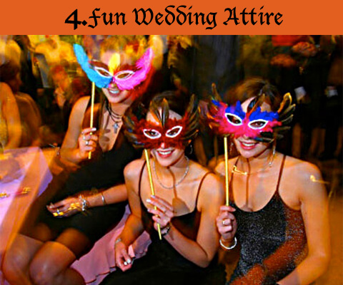 Halloween Wedding Attire