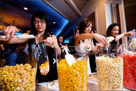 Popcorn Bar Favor