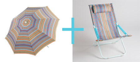 Umbrella + Chair