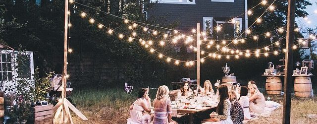picture of backyard bbq bachelorette party