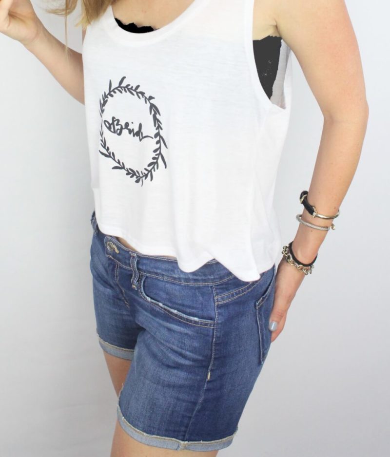 Bride Crop Top - Image 2