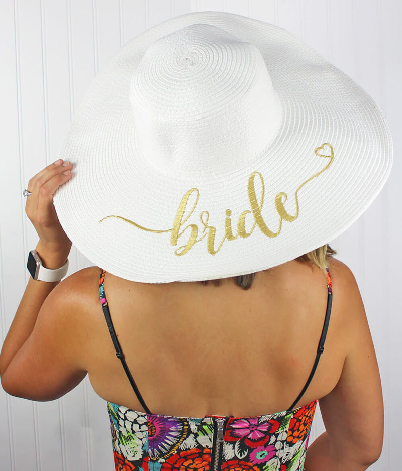 Bride Sun Hat