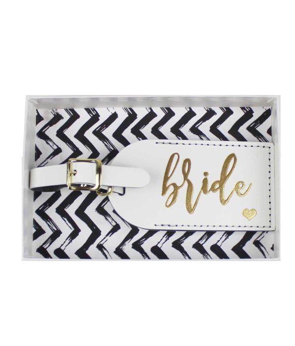 Bride Luggage Tags for Destination Wedding or Bachelorette Party