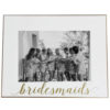 Bridesmaid Picture Frame Gifts for 5x7 pictures by The Paisley Box
