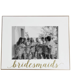 Bridesmaid Picture Frame Gifts for 5x7 pictures by The Paisley Box
