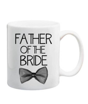 Father of the Bride Mug, Gift for the Father of the Bride by The Paisley Box