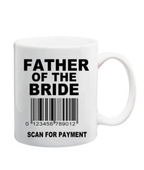 Father of the Bride Mugs, Funny Father of the Bride Gifts - The Paisley Box