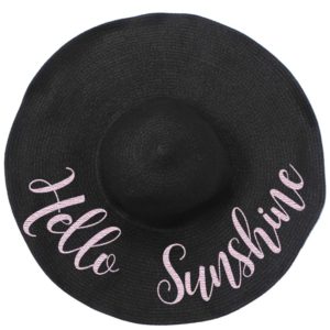 floppy sun hat