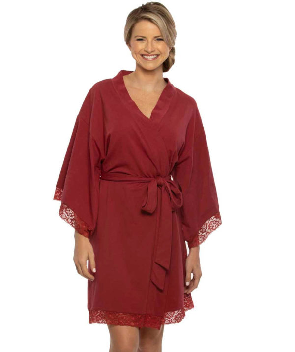 Jersey Lace Robes | The Paisley Box