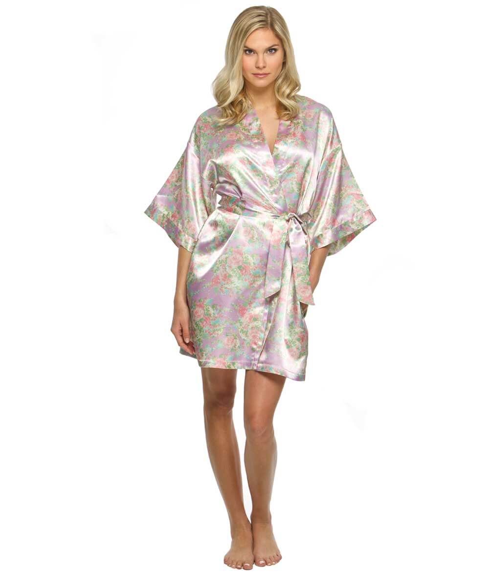 Silk Floral Robes | The Paisley Box