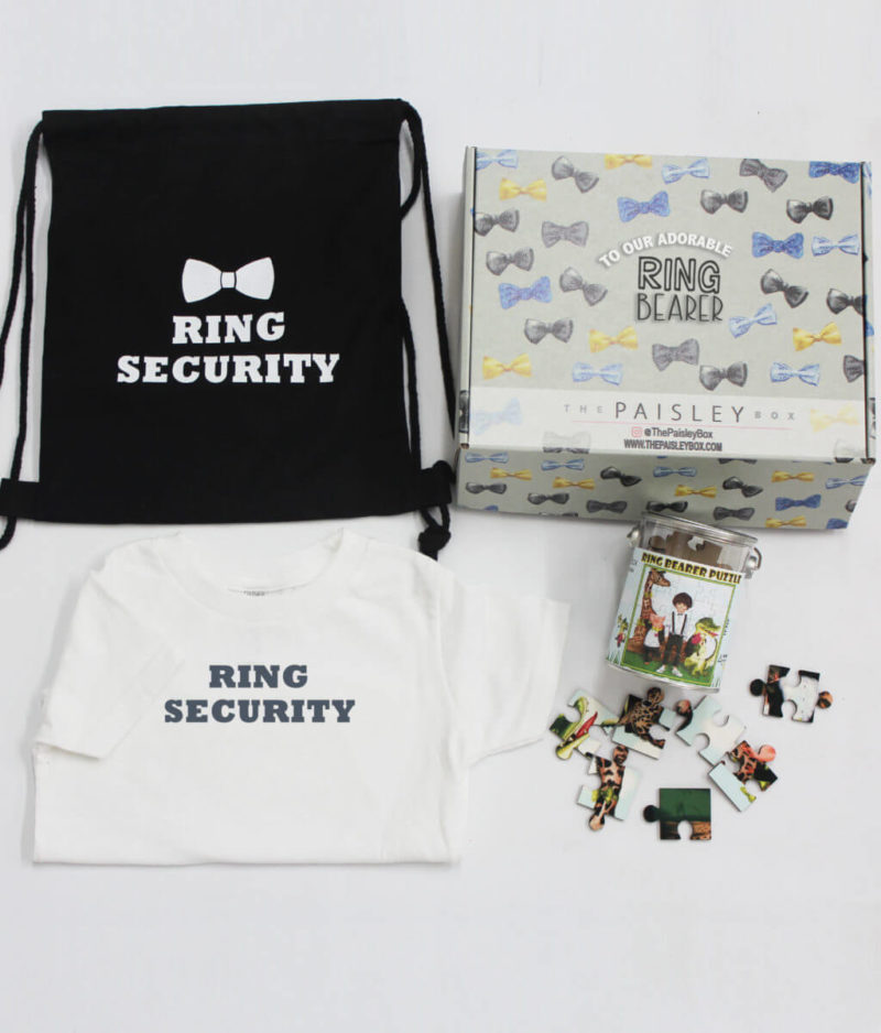 ring bearer gift box
