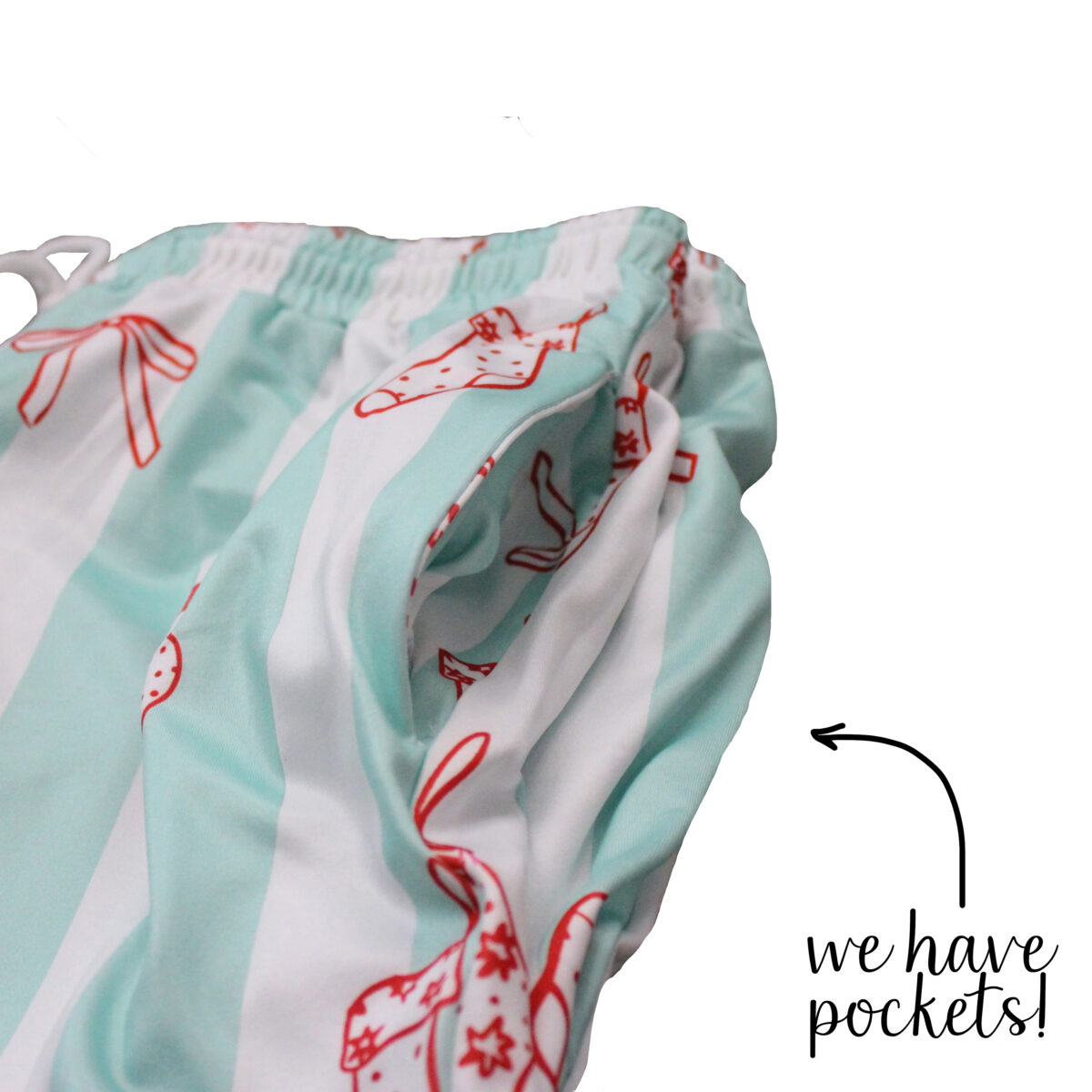 Green Striped Pajama Set - Image 5