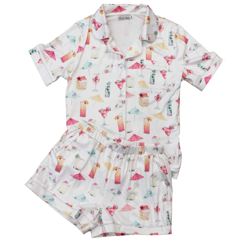 Tropical Cocktails Pajama Set