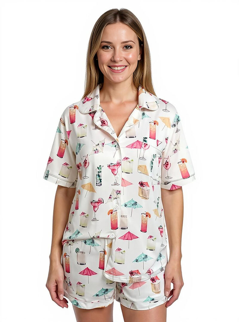 Tropical Cocktails Pajama Set - Image 2