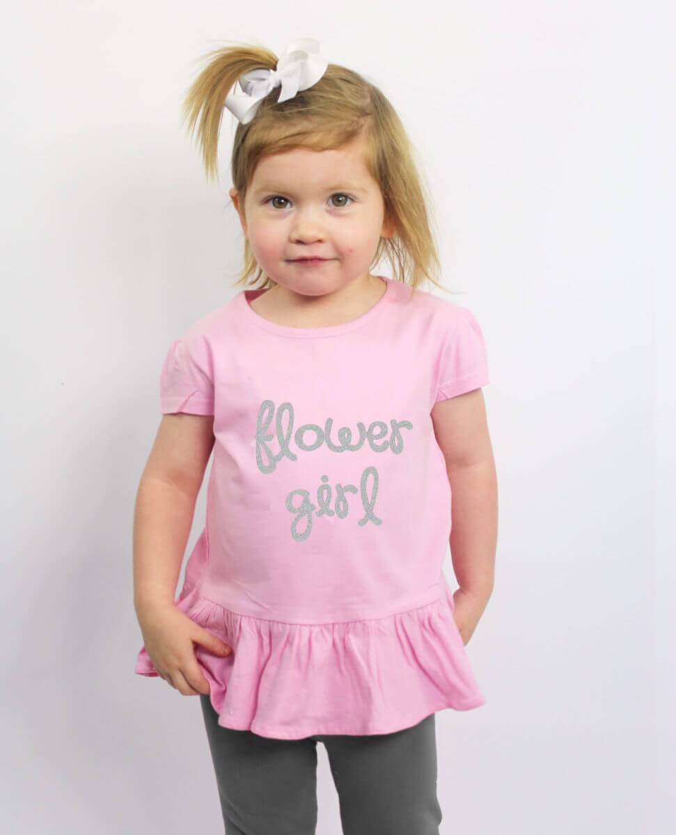 Flower Girl Ruffle Shirt – The Paisley Box