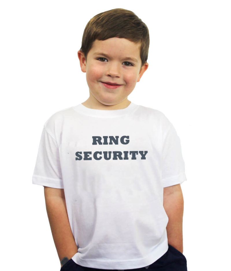 ring security t-shirt